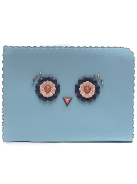 Women’s Face Clutch Bag 8M0363_9JQ_F09PL_17F - FENDI - BALAAN 1