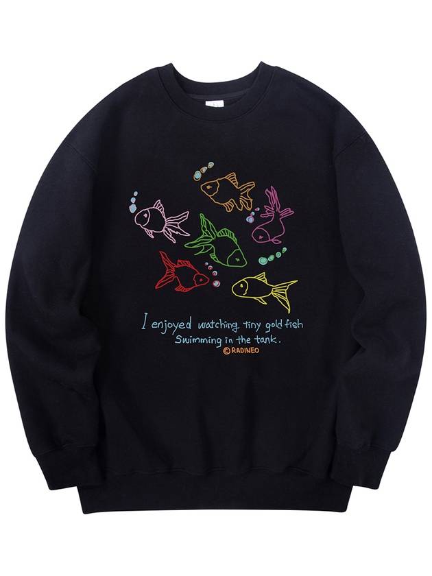 Underwater Sweatshirt Black - RADINEO - BALAAN 1