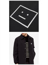 Face Patch Shirt Jacket Black - ACNE STUDIOS - BALAAN 6