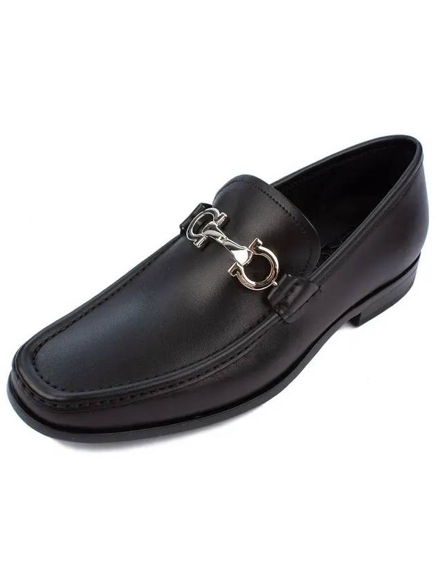 Ferragamo double sided silver Gancini logo loafers 0686084 686084 - SALVATORE FERRAGAMO - BALAAN 2