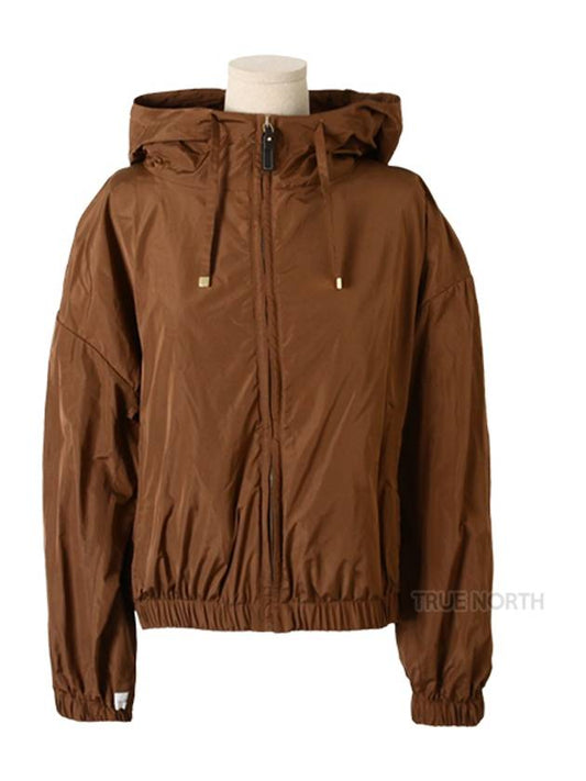 Women 2419021094600 009 Tapi Windbreaker Jumper Brown - MAX MARA - BALAAN 1