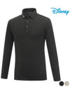 Disney Collar Lettering Basic Long Sleeve Collar T-Shirt DO1MTS004 - DISNEY GOLF - BALAAN 2