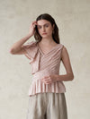 unbalanced sleeveless tank top blouse_light pink - CAHIERS - BALAAN 1