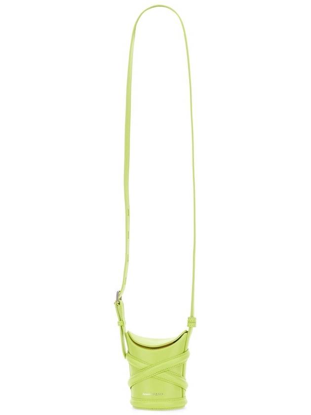 The Curve Mini Shoulder Bag Yellow - ALEXANDER MCQUEEN - BALAAN 2