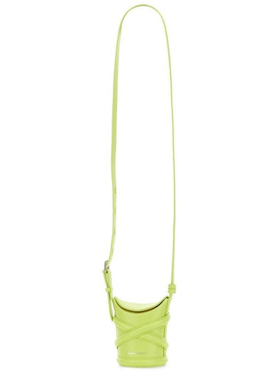 The Curve Mini Shoulder Bag Yellow - ALEXANDER MCQUEEN - BALAAN 2