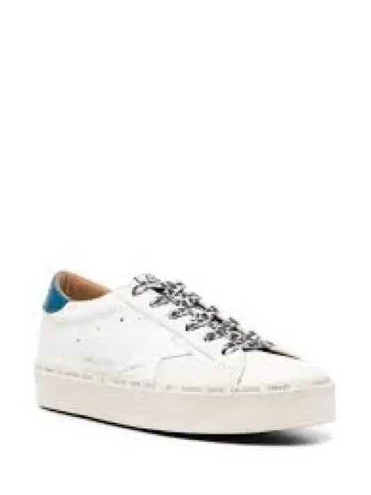 Women's High Star Blue Tab Nappa Leather Low Top Sneakers White - GOLDEN GOOSE - BALAAN 2