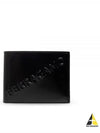 Logo Leather Half Wallet Black - SALVATORE FERRAGAMO - BALAAN 2