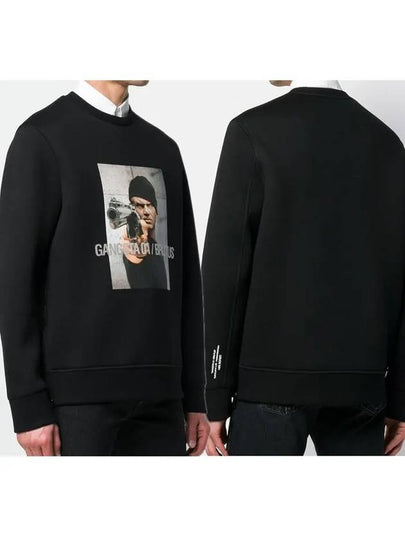 Brutus Neoprene Sweatshirt Black - NEIL BARRETT - BALAAN 2