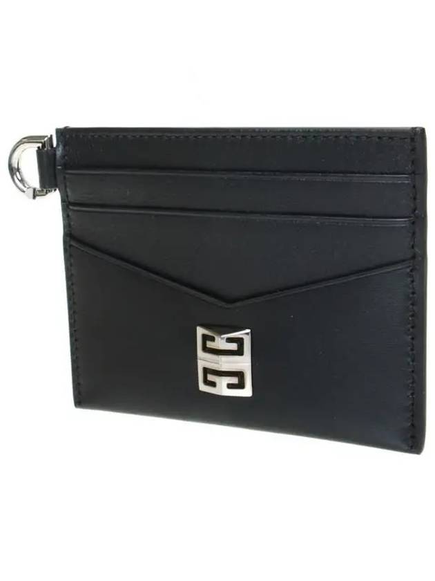 4G Logo Card Wallet Black - GIVENCHY - BALAAN 3