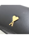 Paris Strap Card Wallet Black - AMI - BALAAN 8