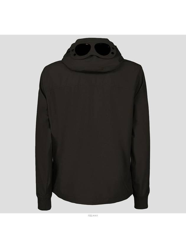 Men's Goggles Hooded Jacket Black - CP COMPANY - BALAAN 4