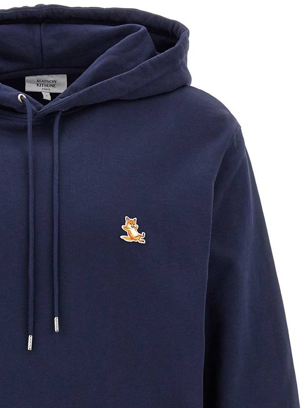 Chillax Patch Regular Hoodie Blue - MAISON KITSUNE - BALAAN 4