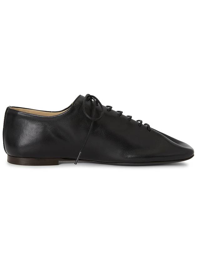 Souris Nappa Leather Flat Classic Derbies Black - LEMAIRE - BALAAN 5