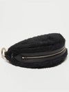 Max Mara JOLIE7 Teddy Mini Clutch Black - MAX MARA - BALAAN 3