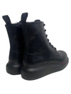Vilux Leather Walker Boots Black - ALEXANDER MCQUEEN - BALAAN.