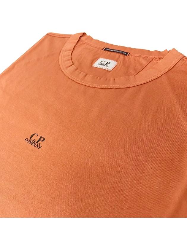 13Th Anniversary Mercerized Short Sleeve T-Shirt Orange - CP COMPANY - BALAAN 5