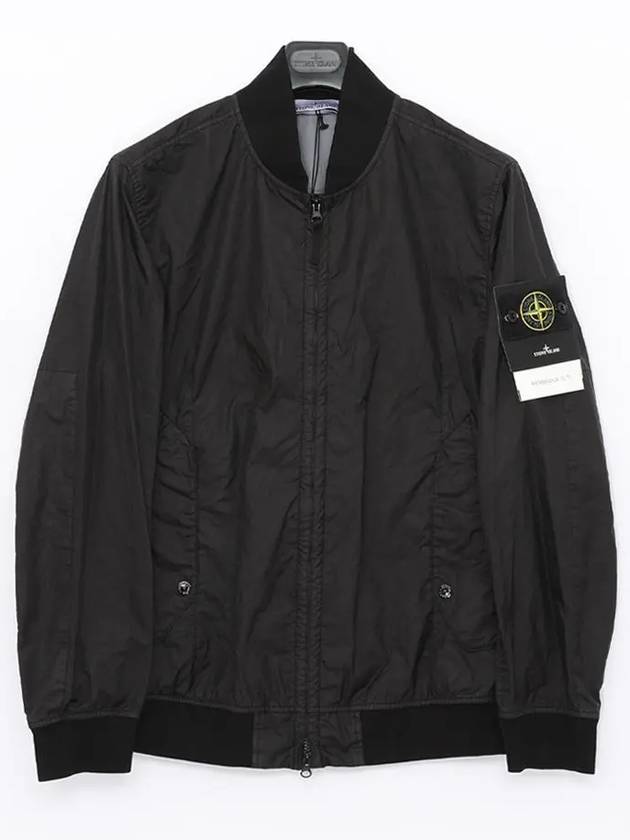 Membrana 3L TC Bomber Jacket Black - STONE ISLAND - BALAAN 4