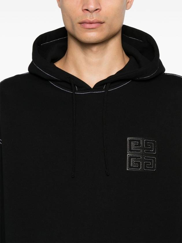 4G Fleece Hood Black - GIVENCHY - BALAAN 6