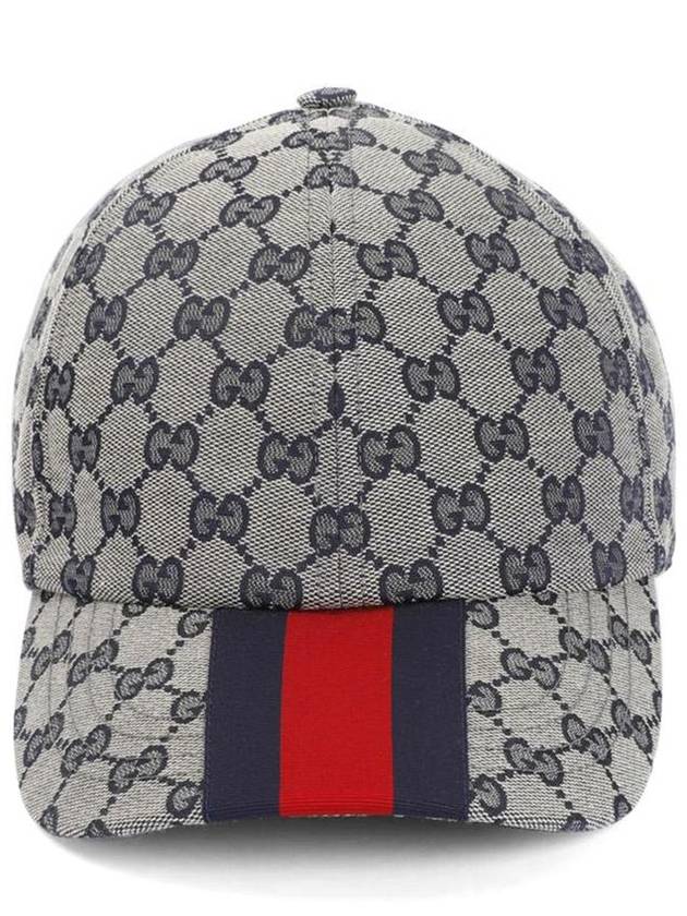 Original GG Base Ball Cap Beige Blue - GUCCI - BALAAN 2