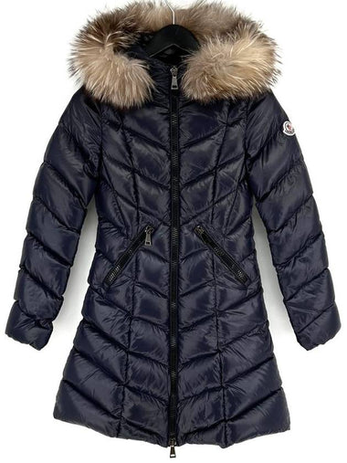 Fulmarus Women s Long Padding Navy Size 0 - MONCLER - BALAAN 1