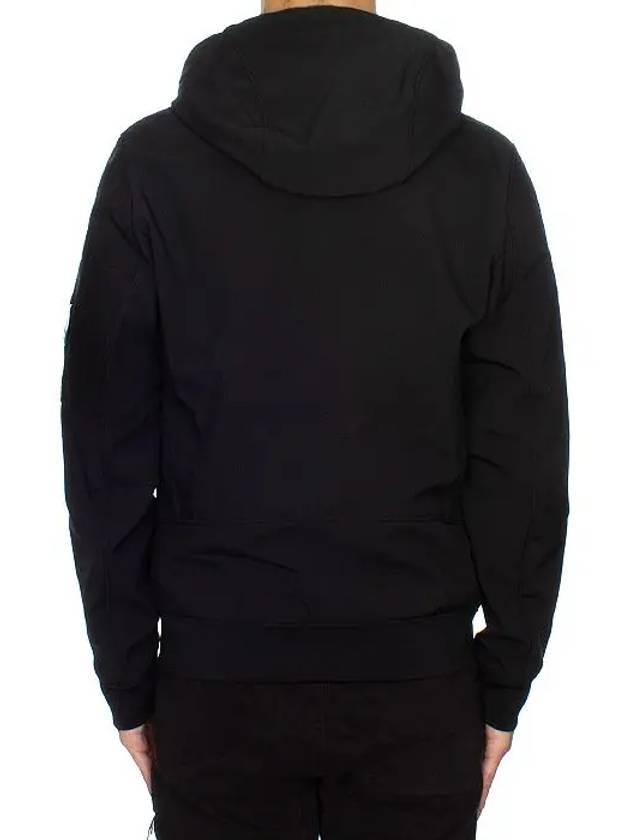 C.P. Shell-R Hooded Jacket Black - CP COMPANY - BALAAN 8