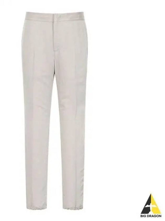 Zegna Regular straight trousers ivory 5ZF100A573GLC1 - ERMENEGILDO ZEGNA - BALAAN 1