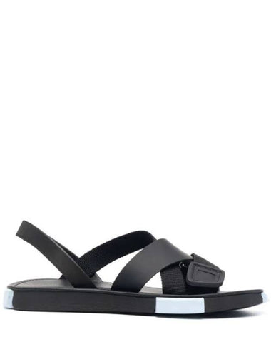 Set Leather Webbing Sandals Black - CAMPER - BALAAN 1