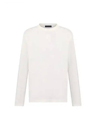 Emboss quilted LV long sleeved t shirt 1AGJQE - LOUIS VUITTON - BALAAN 1