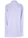 94WGMJ Blue Check Shirt - TOM FORD - BALAAN 3