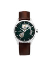 Jazzmaster Open Heart Automatic Watch Green Dial - HAMILTON - BALAAN 1