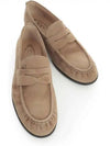 Suede Driving Shoes Brown - TOD'S - BALAAN 2