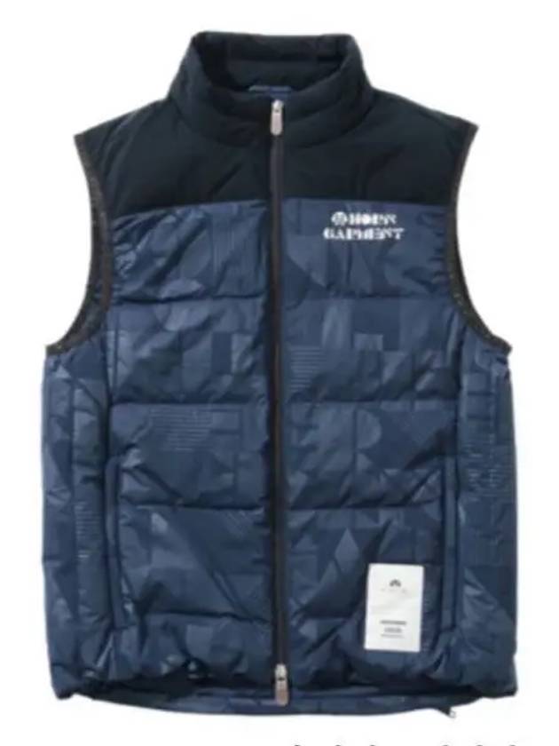 Golf Wear Men s Padded Vest HCM 2C AD07 NAVY - HORN GARMENT - BALAAN 1