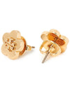 Kira Flower Stud Earring Gold - TORY BURCH - BALAAN 4