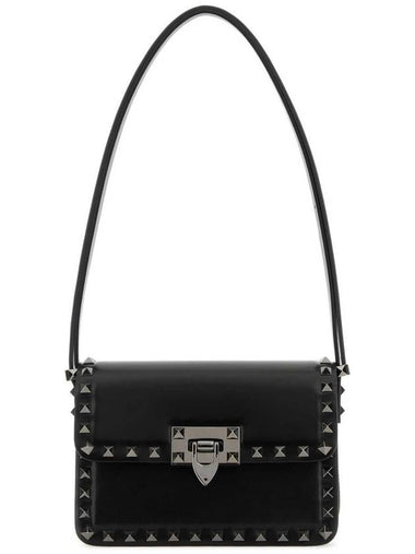 Women's Small Rockstud Shoulder Bag Black - VALENTINO - BALAAN 1