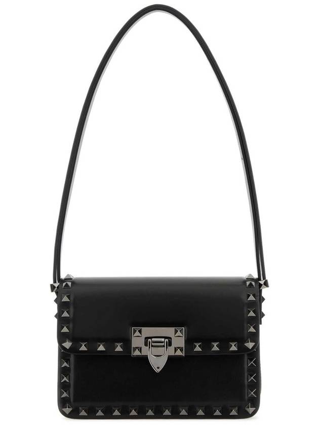 Women's Small Rockstud Shoulder Bag Black - VALENTINO - BALAAN 2