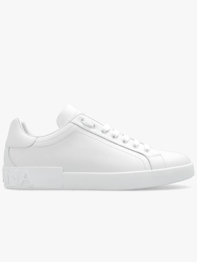 Portofino Calfskin Low Top Sneakers White - DOLCE&GABBANA - BALAAN 2