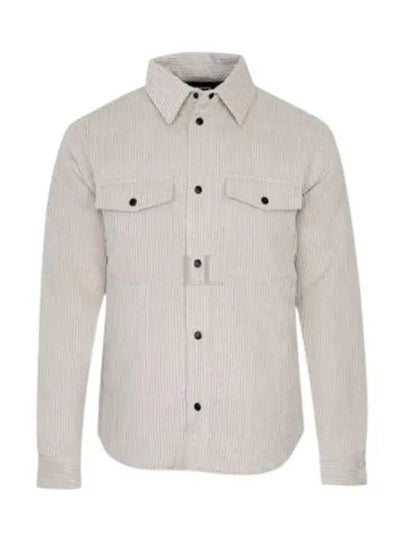 Jasper Overshirt Long Sleeve Shirt Moonbeam - J.LINDEBERG - BALAAN 2