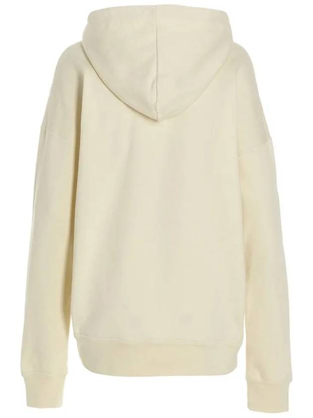 Mansel Logo Print Hoodie Vanilla - ISABEL MARANT - BALAAN 3