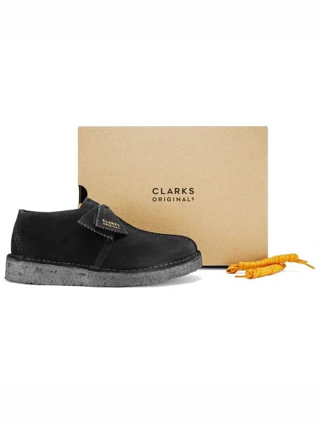 Desert Trek Suede Loafer Black - CLARKS - BALAAN 5