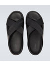 Cross Strap Sandal Slippers Black - GIVENCHY - BALAAN 2