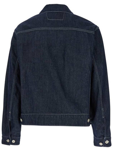 3/1 Plated Denim Short Jacket - CP COMPANY - BALAAN 1