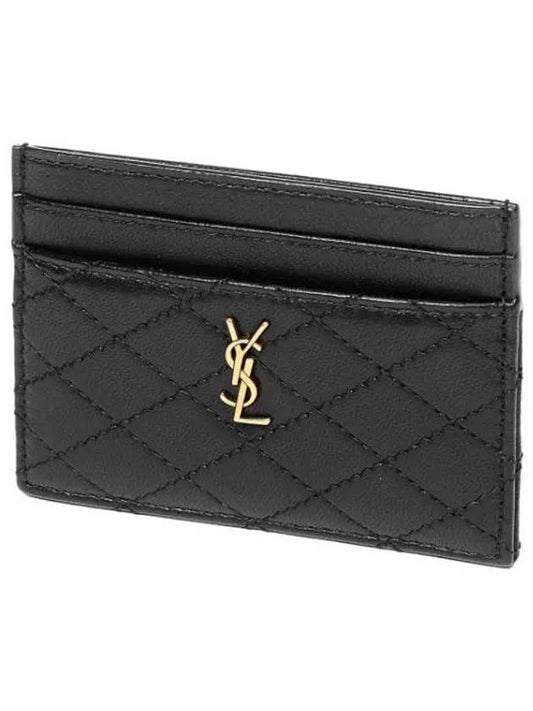 Gabi Card Case Women s Wallet - SAINT LAURENT - BALAAN 1