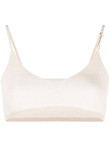 Pralou logo decoration bralette top 231KN5022060 - JACQUEMUS - BALAAN 1