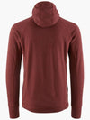 Men's Huge Mid Layer Hoodie Madder Red - KLATTERMUSEN - BALAAN 3