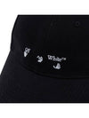 logo base ball cap black - OFF WHITE - BALAAN.