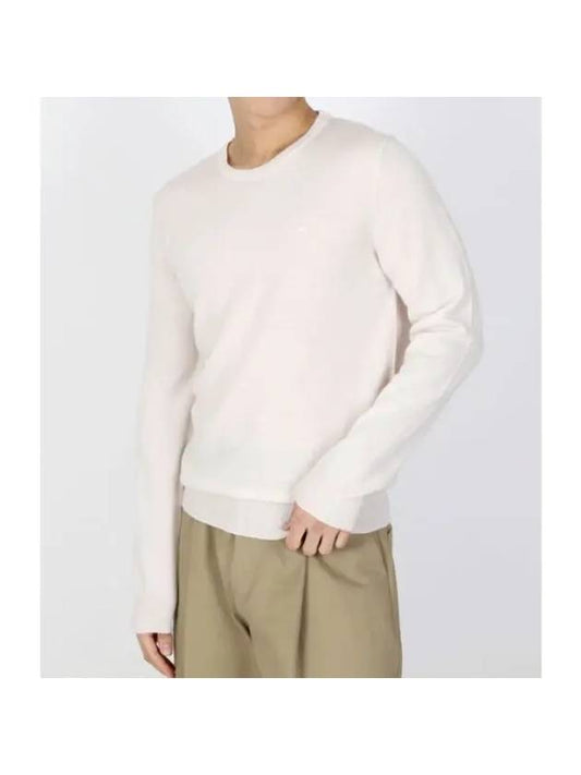 Knit LYLE MERINO CREW NECK SWEATER FMKW10086 A003 Men's Lyle Merino Crew Neck Sweater - J.LINDEBERG - BALAAN 1