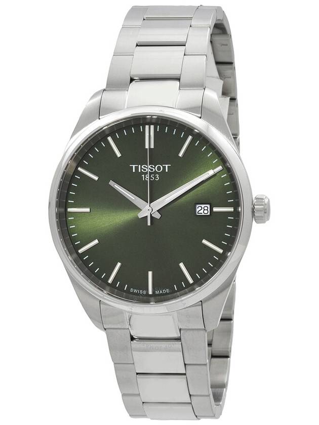 Tissot PR 100 Quartz Green Dial Men's Watch T1504101109100 - TISSOT - BALAAN 1