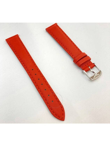 Longines 15 mm Coral Leather Watch Band L600159489 - LONGINES - BALAAN 1