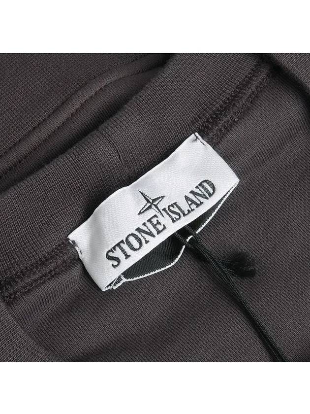 Organic Cotton Fleece Sweatshirt Grey - STONE ISLAND - BALAAN 5