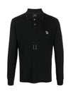 Zebra Motif Polo Shirt Black - PAUL SMITH - BALAAN 2